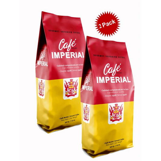 Café Imperial, Ground Coffee, 2x12 oz. Packs